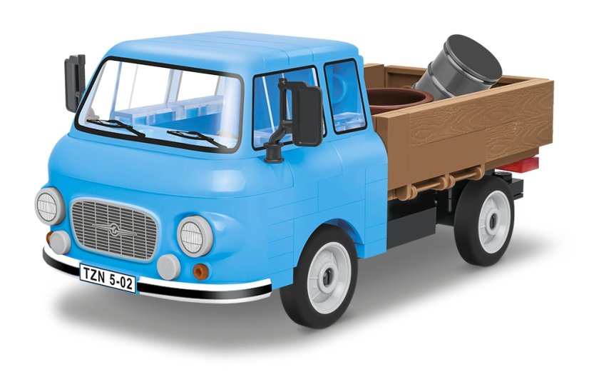 Barkas B1000 valník - Plastová stavebnice COBI