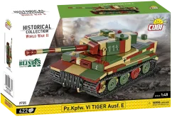 Pz.Kpfw. VI Tiger Ausf. E 2v1 WWII - Plastová stavebnice COBI