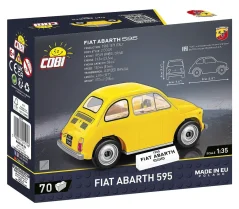 Fiat Abarth 595 – Plastová stavebnica COBI