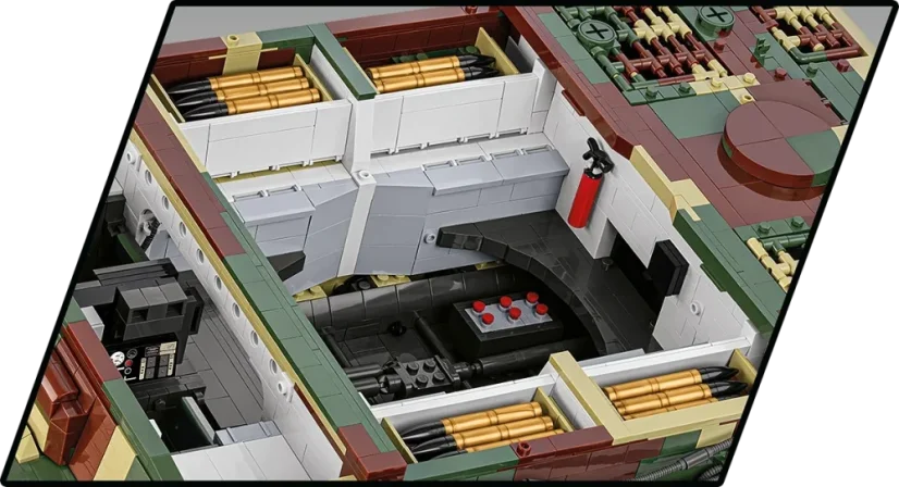 PzKpfw VI Ausf. E- Executive Edition 1:12 - Plastová stavebnice COBI