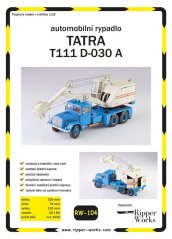 Automobile Excavator Tatra 111 D-030 A