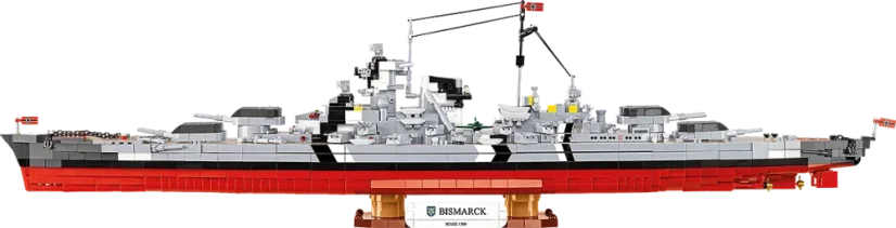 Bitevní loď Bismarck WWII - Plastiková stavebnice COBI