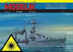 Křižník Emden - Laserové doplňky - kostra