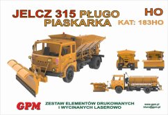 Jelcz 315 vůz zímní údržby