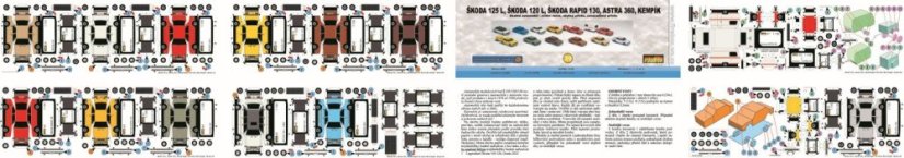 Škoda 120L, Škoda 125L, Škoda 130LR, Škola 130SP