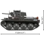 Panzer 38(t)/ČKD LT vz. 38 WWI - Plastová stavebnica COBI