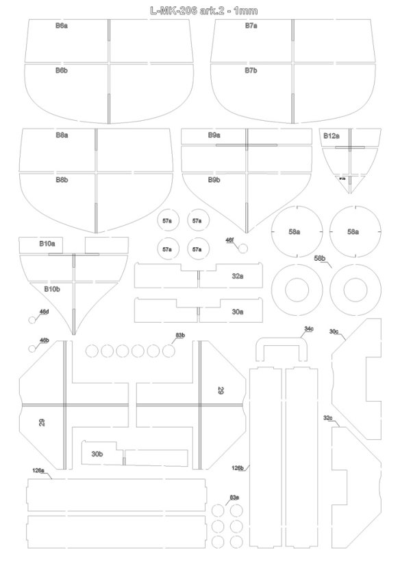 Laserové díly pro Kryštof Kolumbus