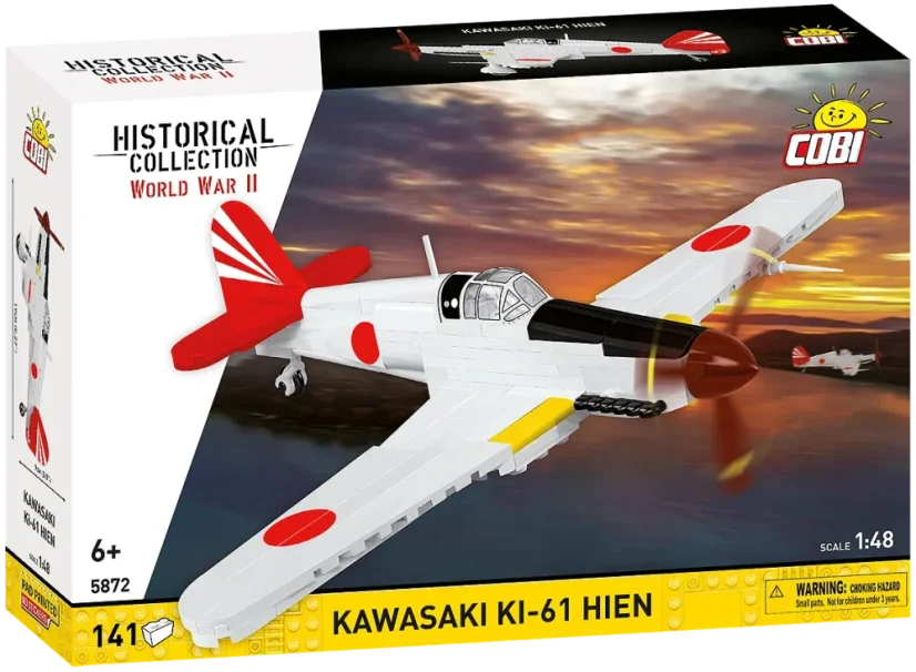 Kawasaki Ki-61 Hien WWII - Plastiková stavebnica COBI