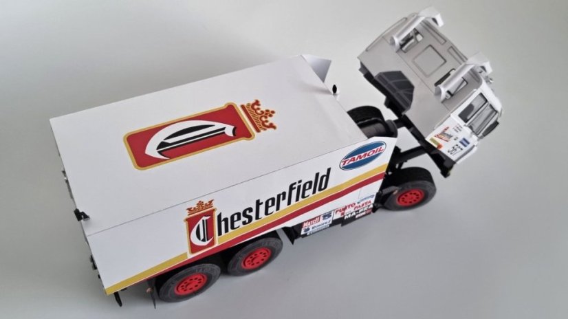 Tatra 815 VD 13 350 6X6.1 - Dakar 1990 - Clay Regazzoni - doprovod