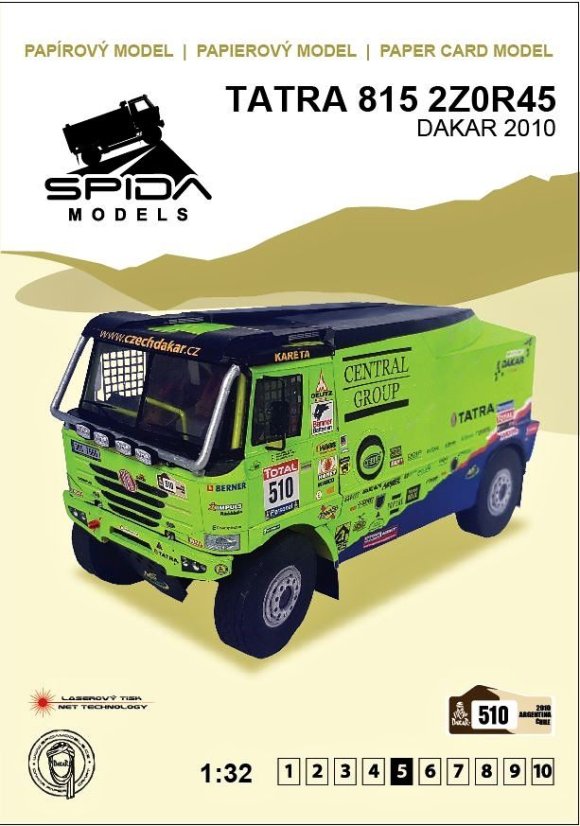 Tatra 815 2Z0R45 - Dakar 2010 - Marek Spáčil