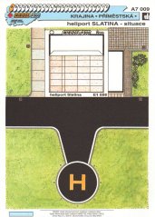 Heliport Slatina - situace