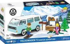 Volkswagen T3 – zimné dobrodružstvo - Plastová stavebnica COBI