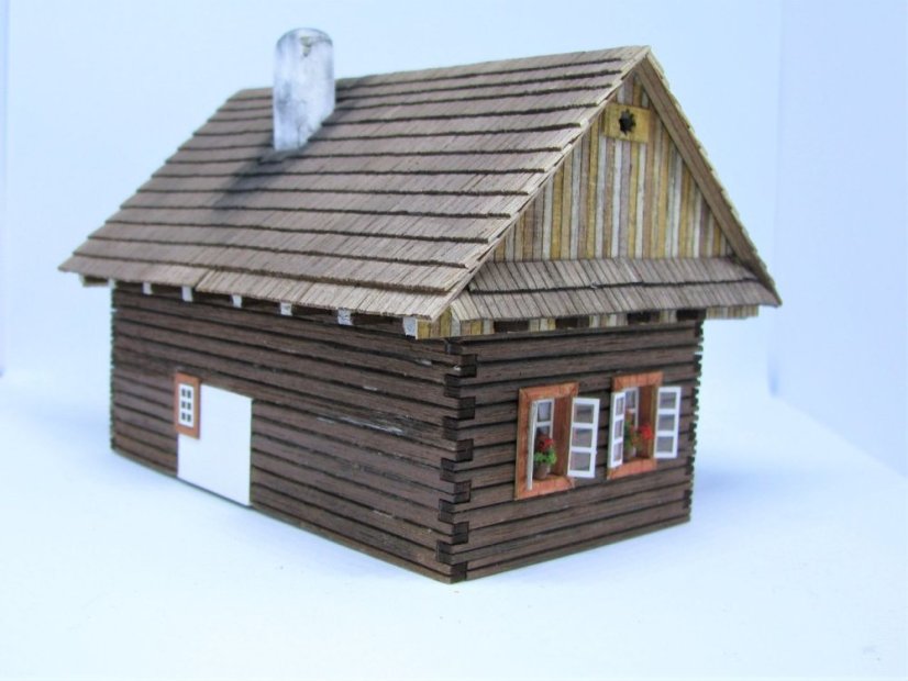 Dřevěnice z Návojné 1:120