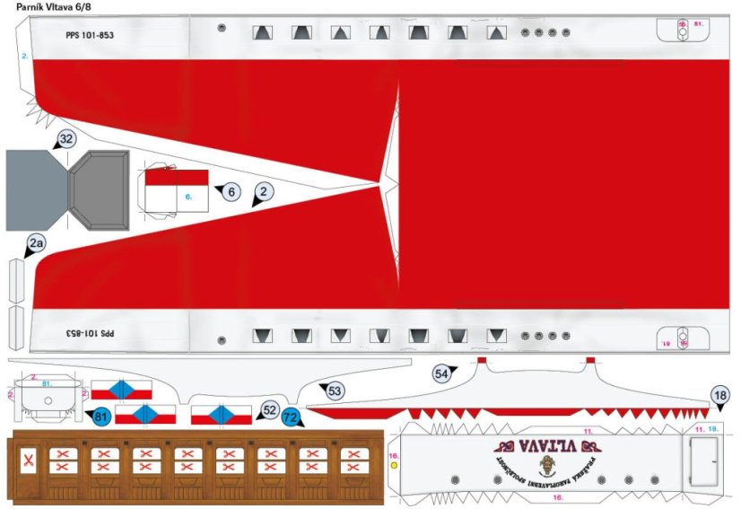 Parníky Vltava a Lana - výroční edice 2023