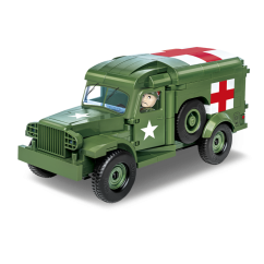 Dodge WC-54 Ambulance WWII - Plastová stavebnice COBI