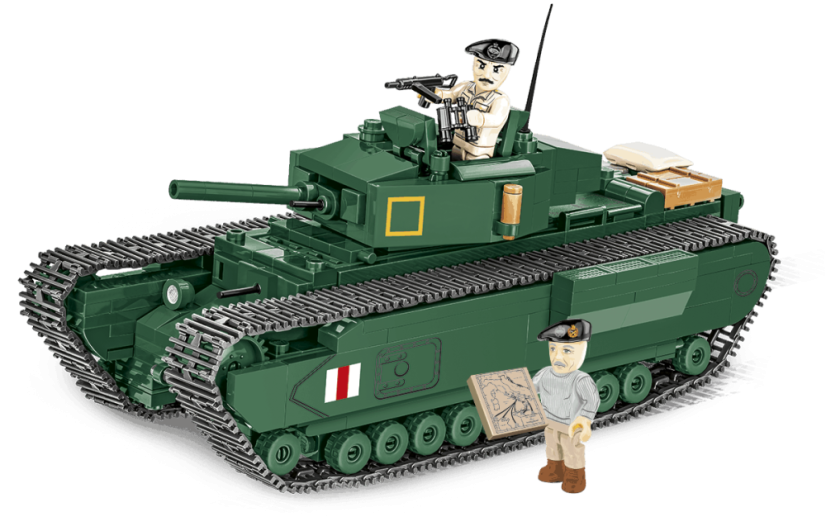 M3 Stuart WW II - Plastová stavebnice COBI