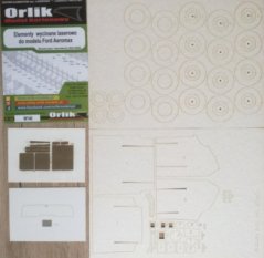 Ford LTLA 9000 - Laserové doplňky - kostra, detaily, dezény