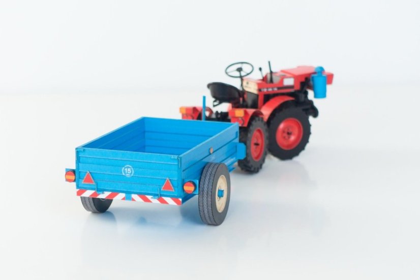 Malotraktor Agrostroj TZ-4K-14 s příslušenstvím