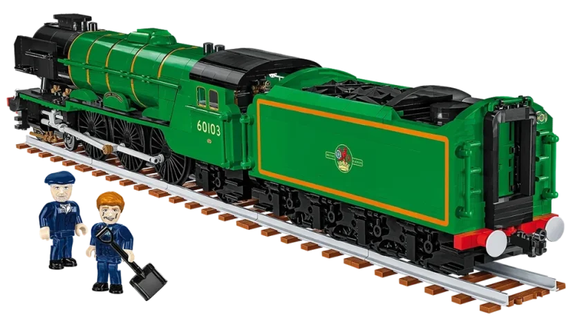 Britská parní lokomotiva Flying Scotsman - Plastová stavebnice COBI