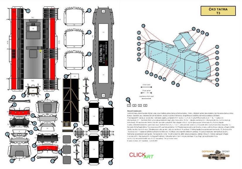 Tramvaj ČKD Tatra T3 - Brno