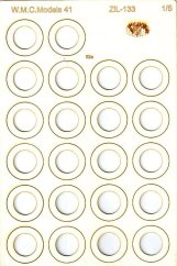 ZIL - 133G - Laserové doplňky - kostra, díly kol