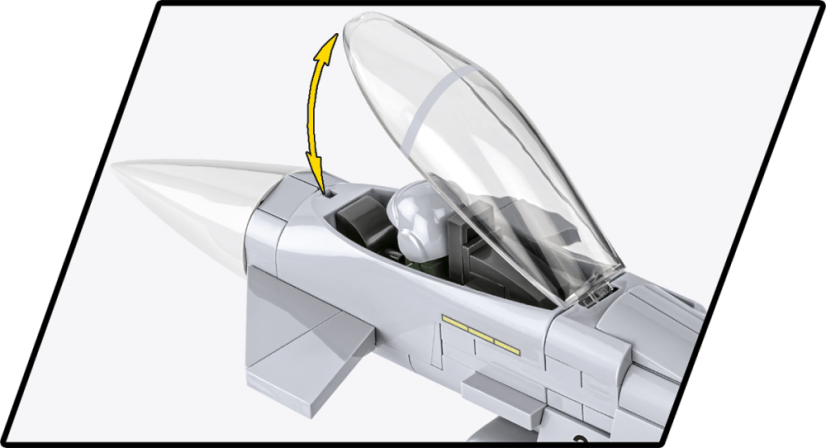 Eurofighter Typhoon Luftwaffe - Plastová stavebnice COBI