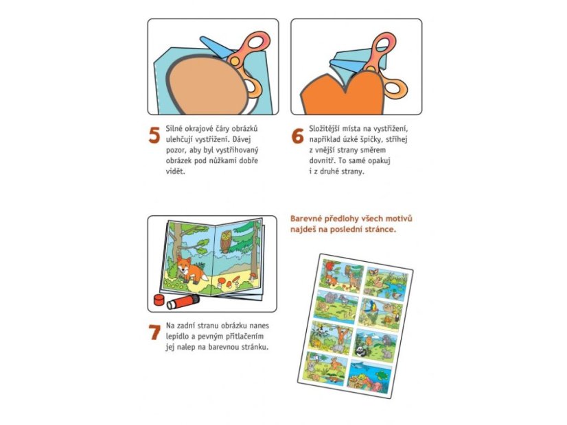 Začínáme vystřihovat - Zvířátka ze světa