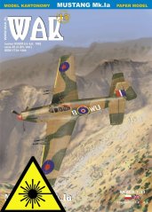 Mustang Mk.Ia - Laserové doplnky - kostra