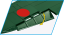 Kawasaki KI-61 I HIEN (Tony) WWII -  - Plastová stavebnice COBI