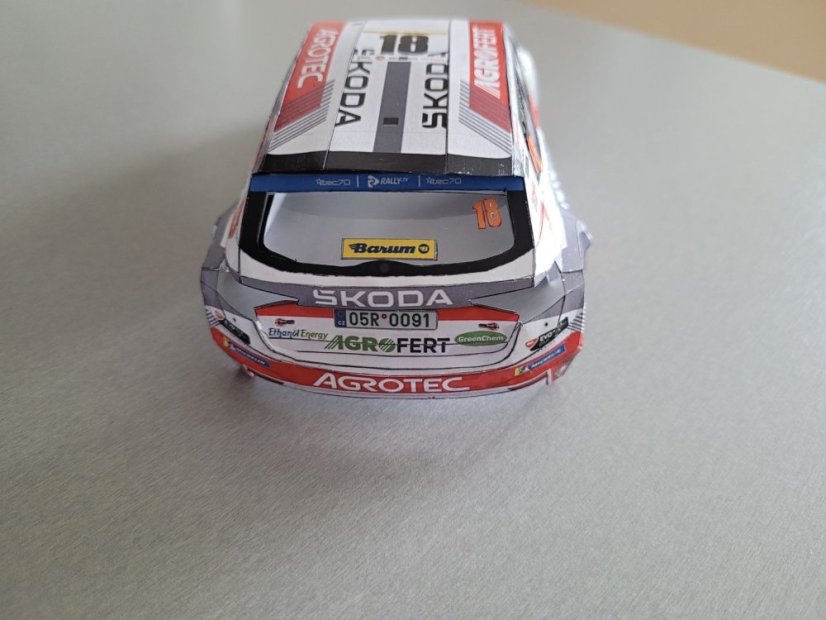 Pretekársky špeciál Škoda Fabia RS Rally2 - J. Kopecký