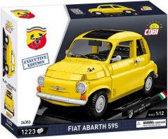 Fiat Abarth 595, EXECUTIVE EDITION 1:12 - Plastová stavebnice COBI