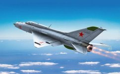 Russian Air Force MiG-21PF Fishbed-D