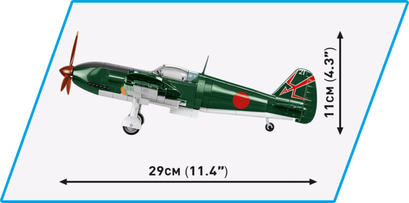 Kawasaki KI-61 I HIEN (Tony) WWII -  - Plastová stavebnice COBI