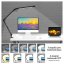 LED stolní pracovní lampa, stmívatelná, 12 W, 3000 - 6500 K