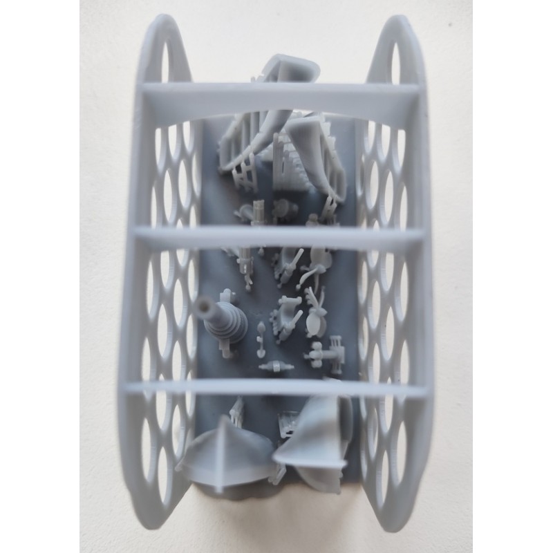 Obrněný člun Wespe - 3D doplňky