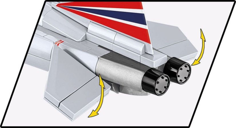 Northrop F-5A Freedom Fighter - Plastová stavebnice COBI