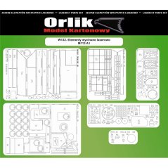 Transportér M113-A1 - Laserové doplňky - kostra, díly kol