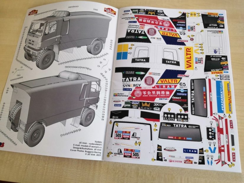 Tatra 158 Phoenix Buggyra - Dakar 2023 1:25