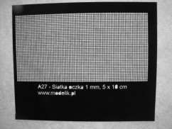 Mřížka 1 mm (10 x 5 cm)