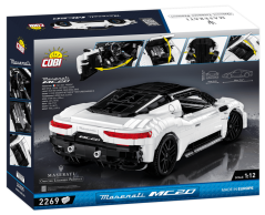 Maserati MC20, 1:12 -Plastová stavebnice COBI