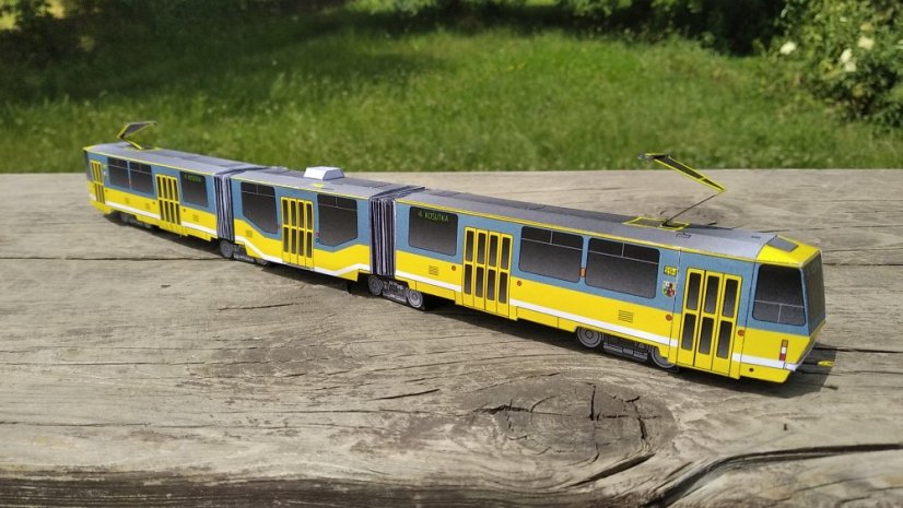 Tramvaj ČKD Tatra KT8D5.RN2P Plzeň