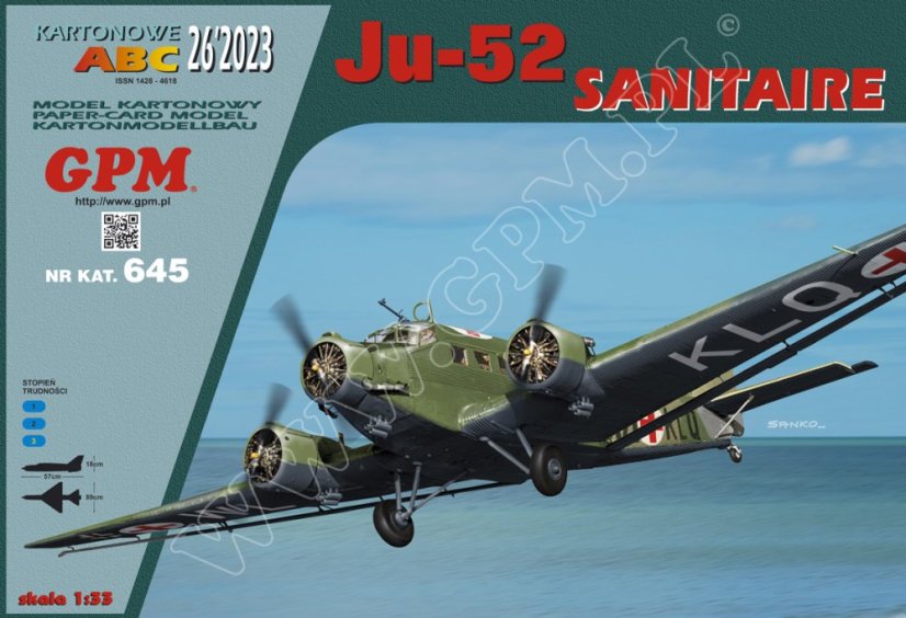 Junkers Ju 52 3M | BETEXA.cz - Modelářům blíž