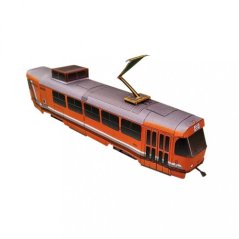 Tramvaj ČKD Tatra T3 měřící vůz Pomeranč - Praha