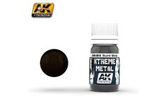 Emailová farba AK Interactive 484 Xtreme Metal Burnt Metal (30 ml)