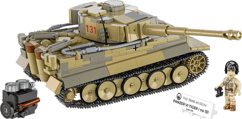 Panzer VI TIGER I 131 WWII - Plastová stavebnica COBI