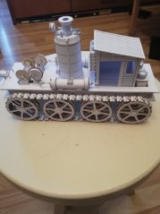 Crawler tractor of Fyodor Blinov