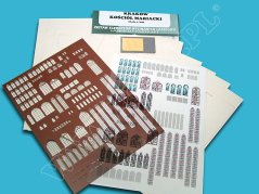 Kostel Panny Marie v Krakově - Laserové doplňky