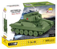 Mini Tanky - T34/85 WW II - Plastová stavebnice COBI