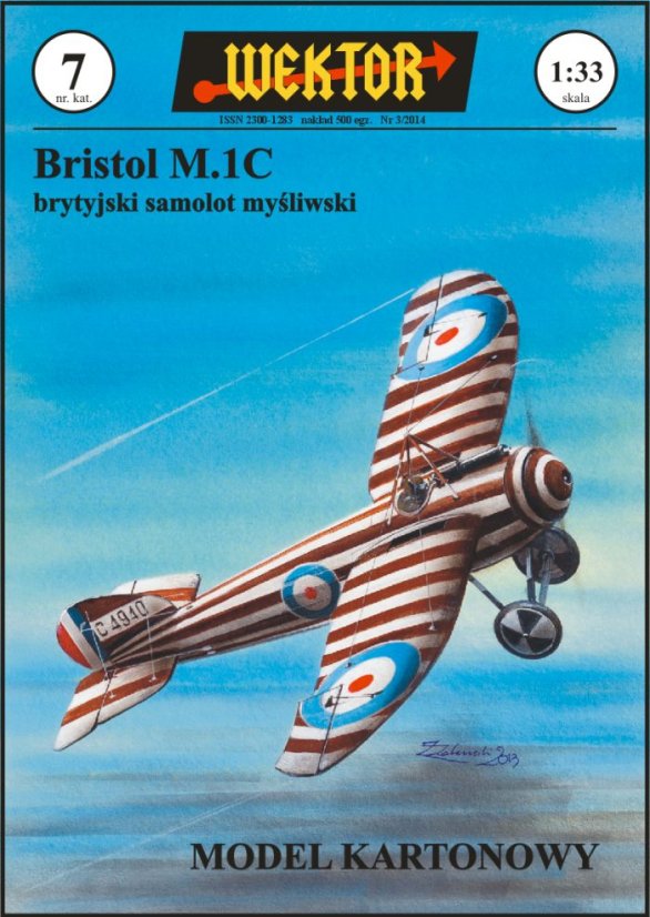 Britský stíhací letoun Bristol M1C