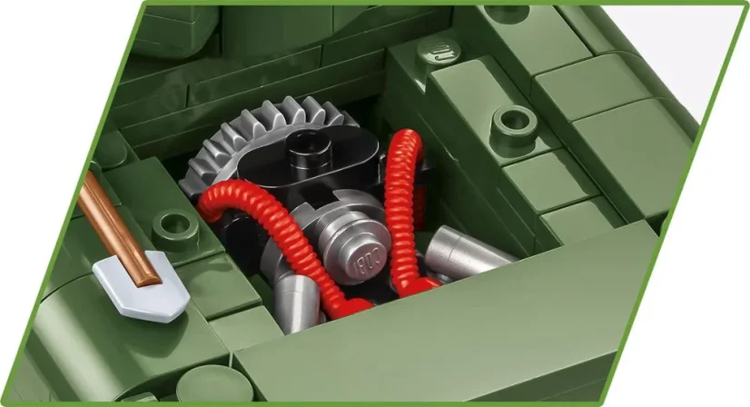 Sherman M4A1 WWII - Plastová stavebnice COBI